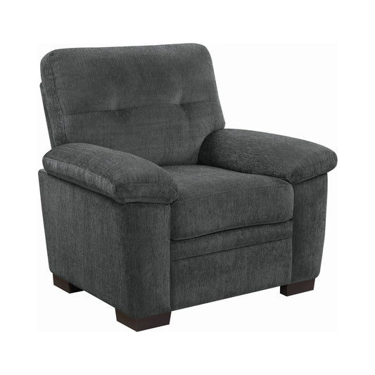 Fairbairn Upholstered Chair Charcoal