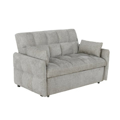 Cotswold Tufted Cushion Sleeper Sofa Bed Beige