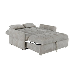 Cotswold Tufted Cushion Sleeper Sofa Bed Beige