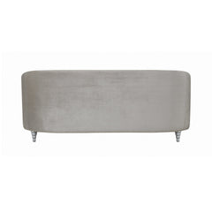 Avonlea Sloped Arm Tufted Sofa Grey