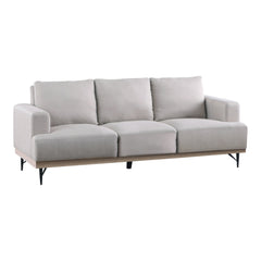 Kester Recessed Track Arm Sofa Beige