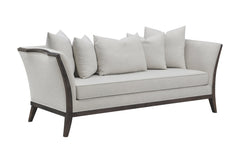 Lorraine Upholstered Sofa with Flared Arms Beige