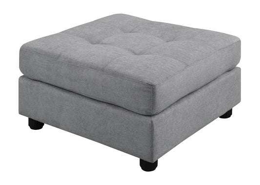 Claude 7-piece Upholstered Modular Tufted Sectional Dove