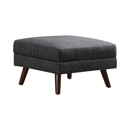 Churchill Rectangular Ottoman Dark Grey