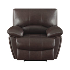 Clifford Pillow Top Arm Recliner Chocolate