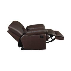 Clifford Pillow Top Arm Recliner Chocolate