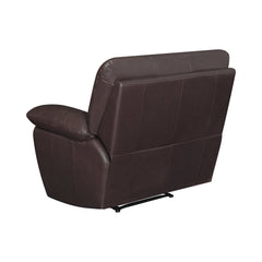 Clifford Pillow Top Arm Recliner Chocolate