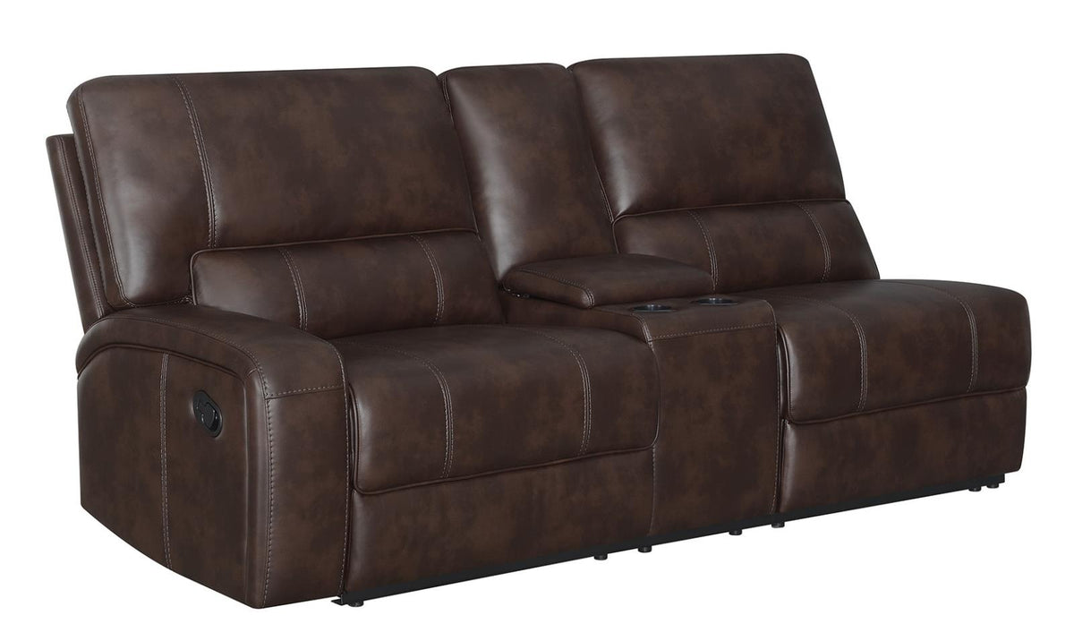 Doriel Laf Motion Loveseat W/ Console