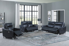 Derek Upholstered Power Living Room Set