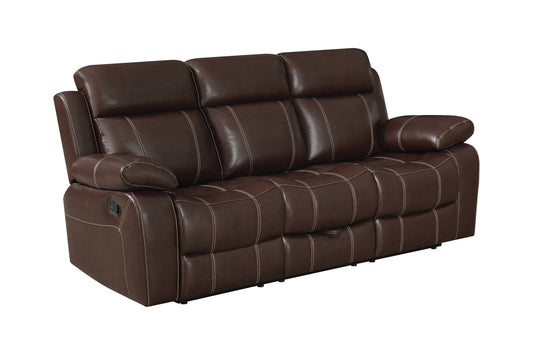 Myleene Motion Sofa with Drop-down Table Chestnut