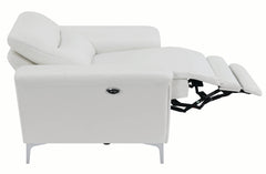 Largo Upholstered Power Recliner White