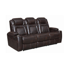 Korbach Upholstered Power^2 Sofa Espresso