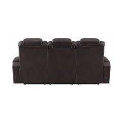 Korbach Upholstered Power^2 Sofa Espresso