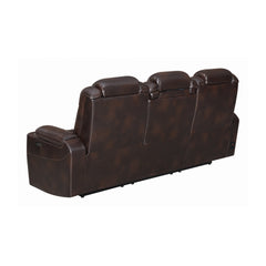 Korbach Upholstered Power^2 Sofa Espresso