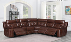 Chester 6-piece Power^2 Sectional Chocolate