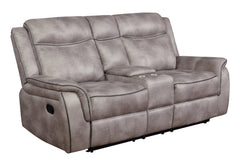 Lawrence Upholstered Tufted Back Motion Sofa