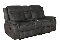 Lawrence Upholstered Tufted Back Motion Sofa