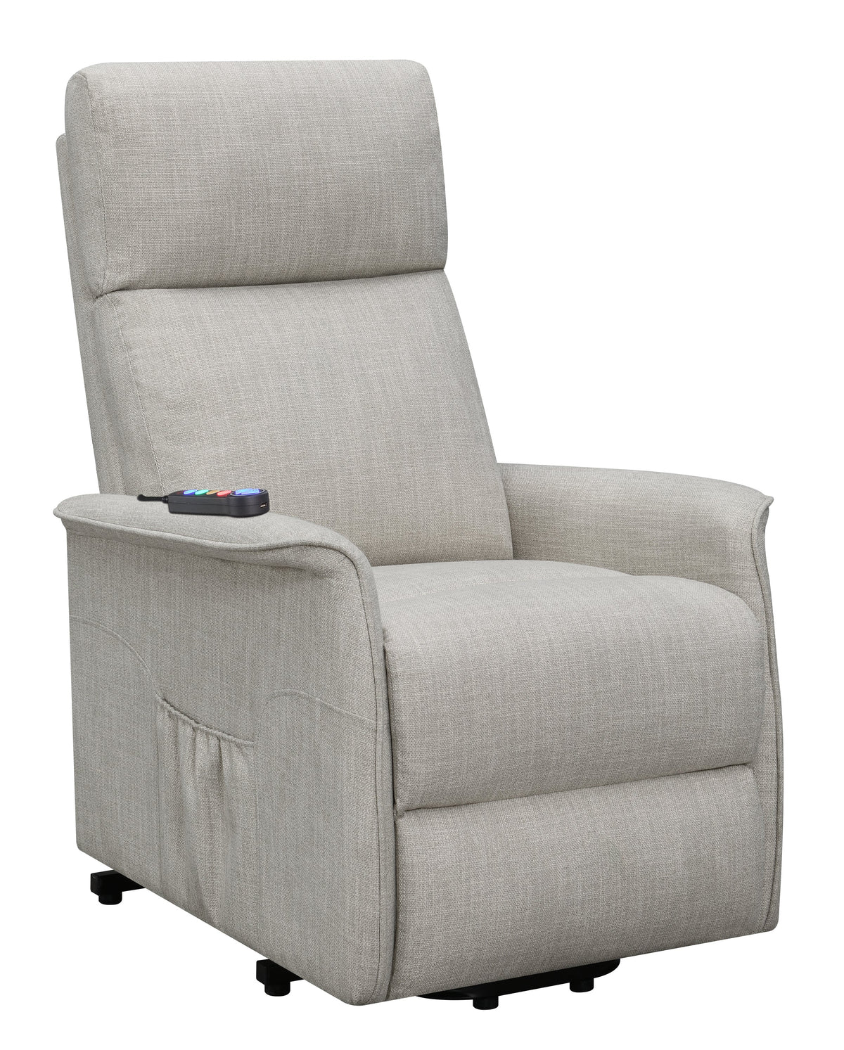 Herrera Power Lift Recliner with Wired Remote Beige