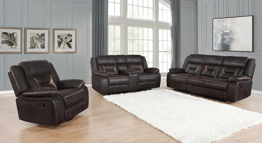 Greer Upholstered Tufted Living Room Set