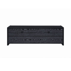 Alton 62? 3-drawer TV Console Black Oak