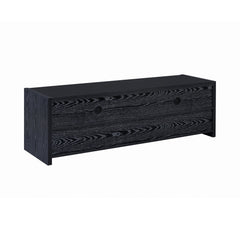 Alton 62? 3-drawer TV Console Black Oak