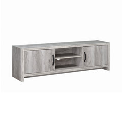 Hays 2-door TV Console Grey Driftwood