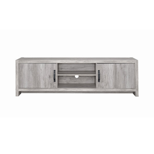 Hays 2-door TV Console Grey Driftwood