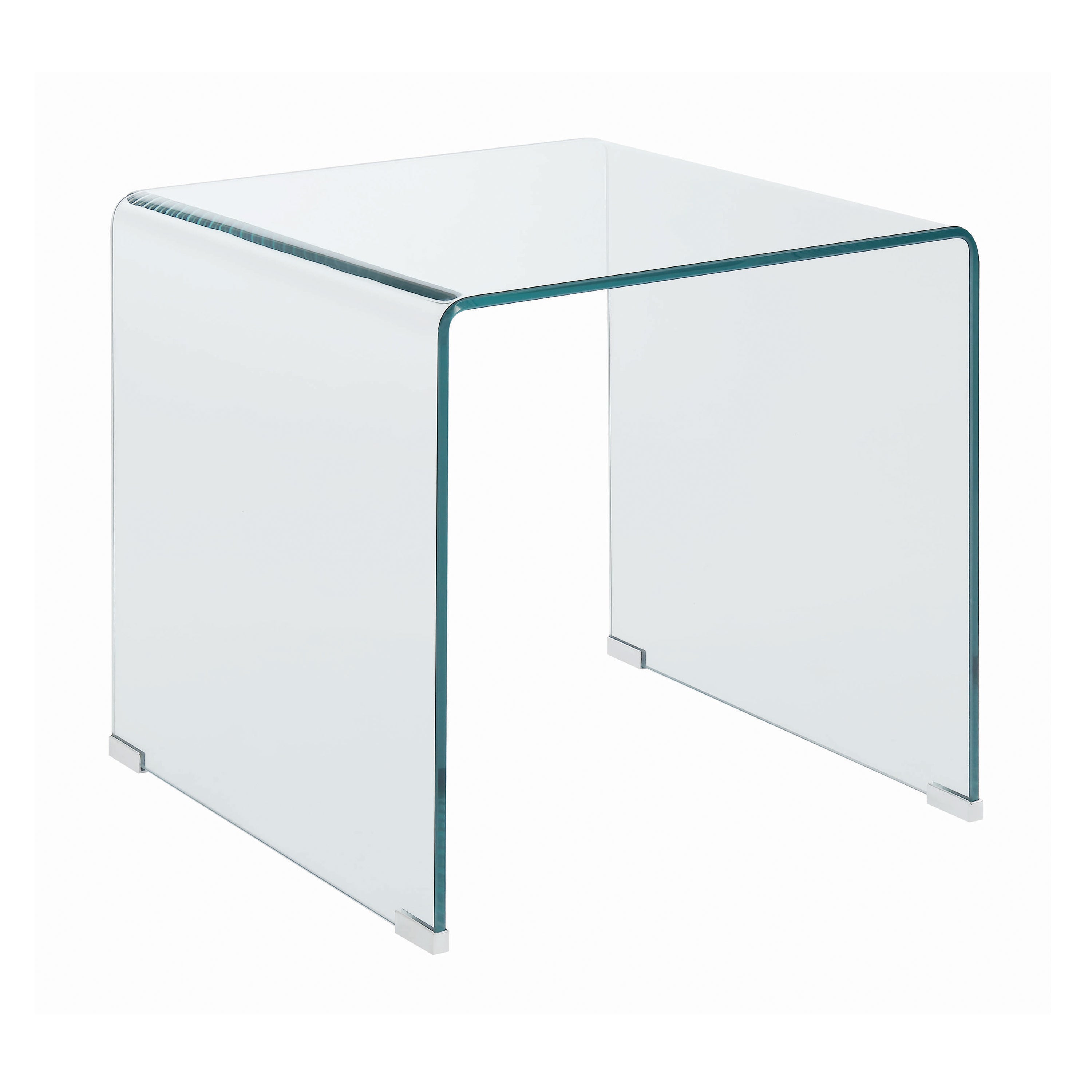 Ripley Square End Table Clear