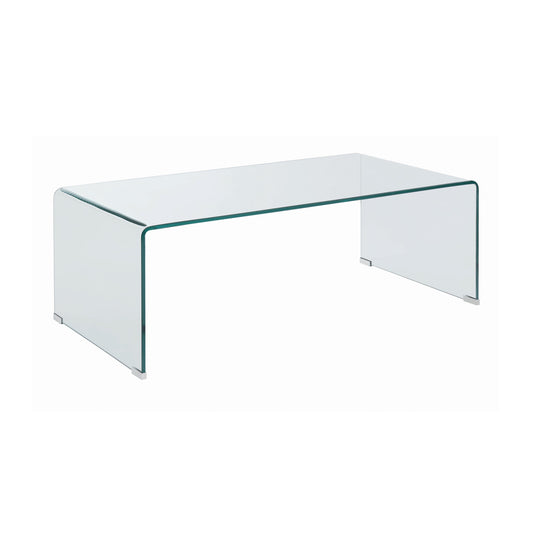 Ripley Rectangular Coffee Table Clear