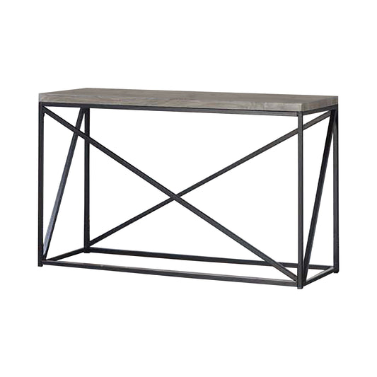 Birdie Rectangular Sofa Table Sonoma Grey