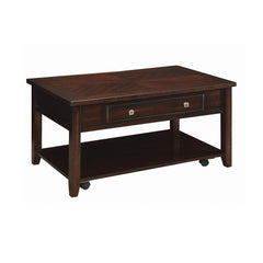 Bradford Rectangular Lift Top Coffee Table Walnut