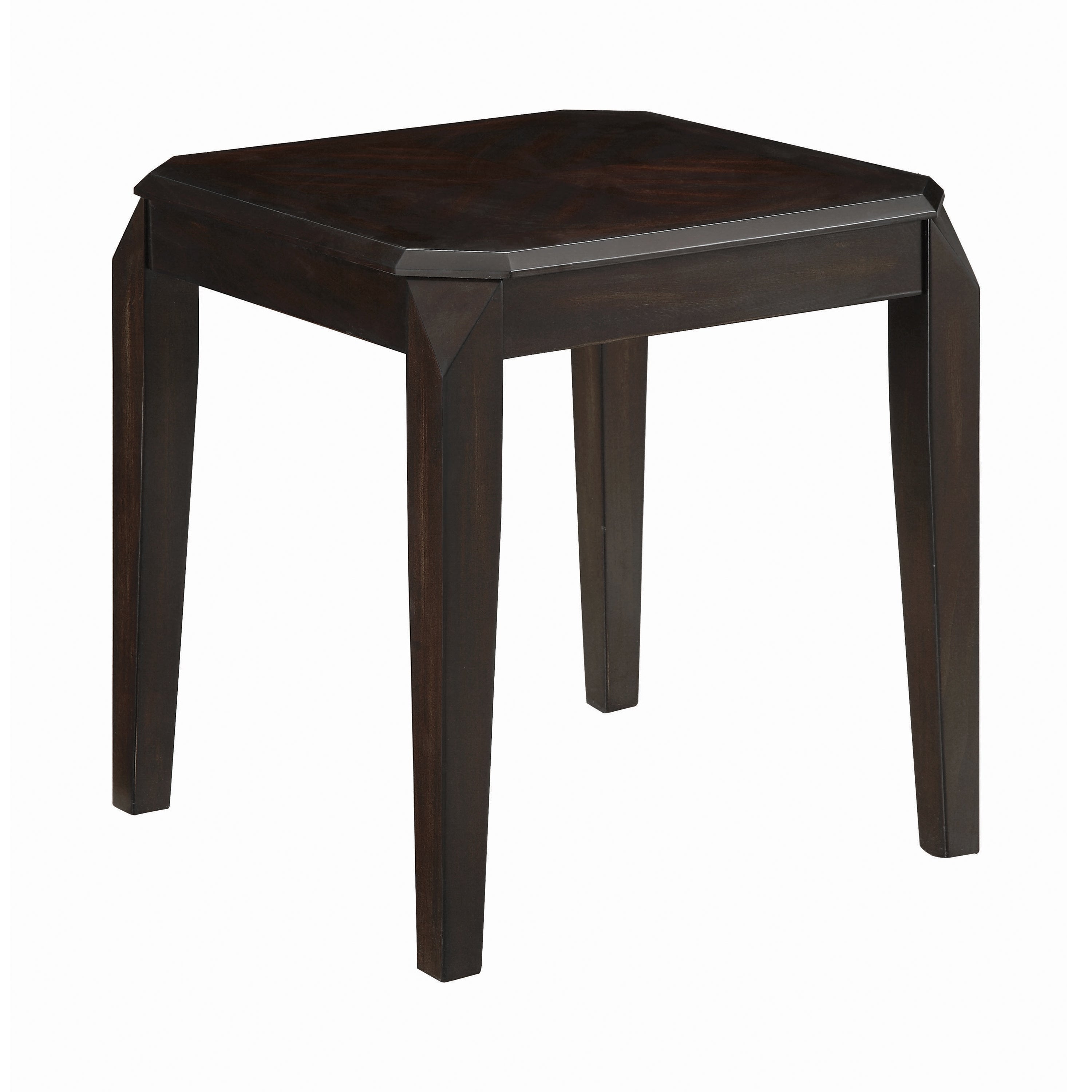 Baylor Square End Table Walnut