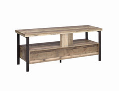 Ruston 59? 2-drawer TV Console Weathered Pine