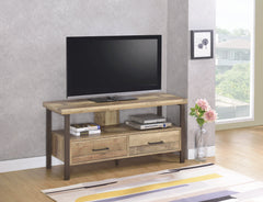 Ruston 48? 2-drawer TV Console Weathered Pine