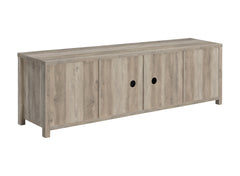 Madra Rectangular TV Console with 2 Sliding Doors