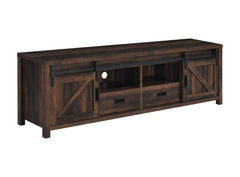 Madra Rectangular TV Console with 2 Sliding Doors