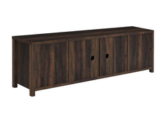 Madra Rectangular TV Console with 2 Sliding Doors