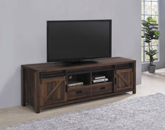 Madra Rectangular TV Console with 2 Sliding Doors