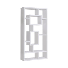 Howie 10-shelf Bookcase White