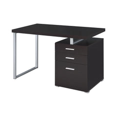 Brennan 3-drawer Office Desk Cappuccino