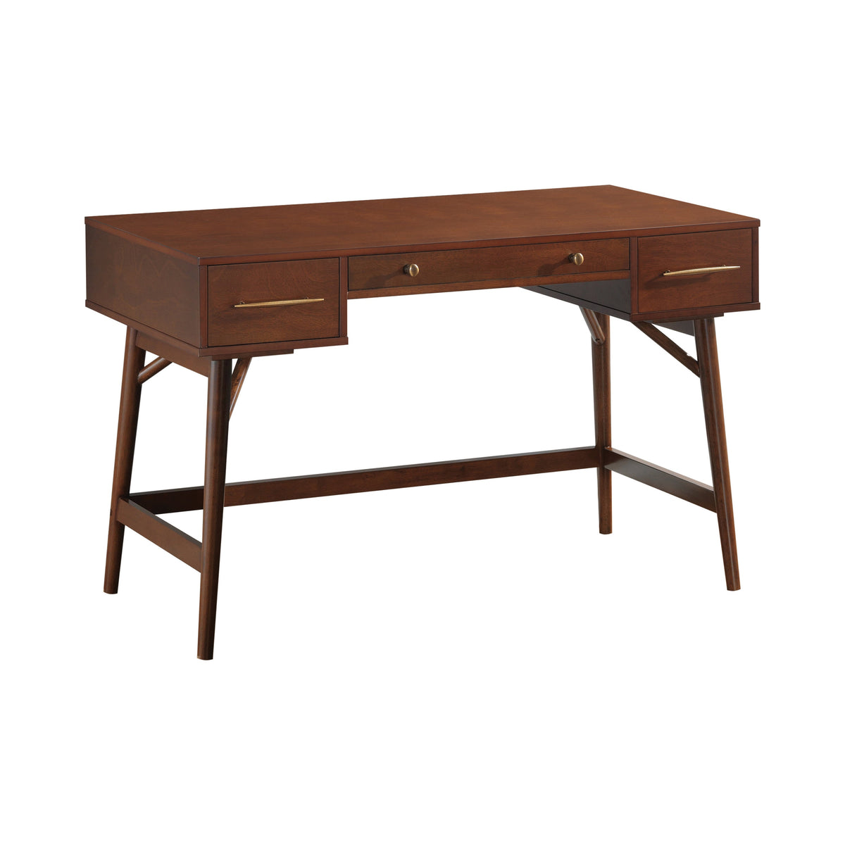 Mugga 3-drawer Writing Desk Walnut