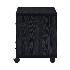 Russell 2-drawer CPU Stand Black Oak