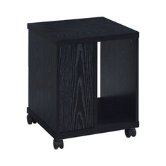 Russell 2-drawer CPU Stand Black Oak