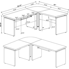 Jamana 4Pc Desk Set