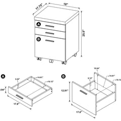 Jamana 4Pc Desk Set