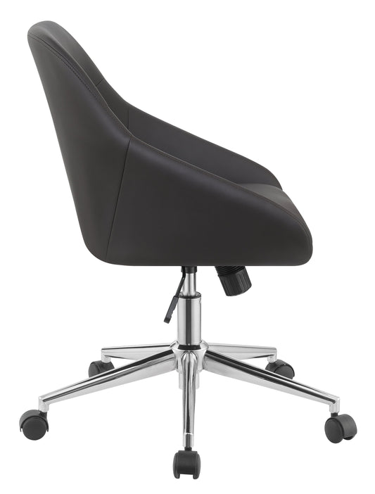 Jackman Upholstered Office Chair with Casters