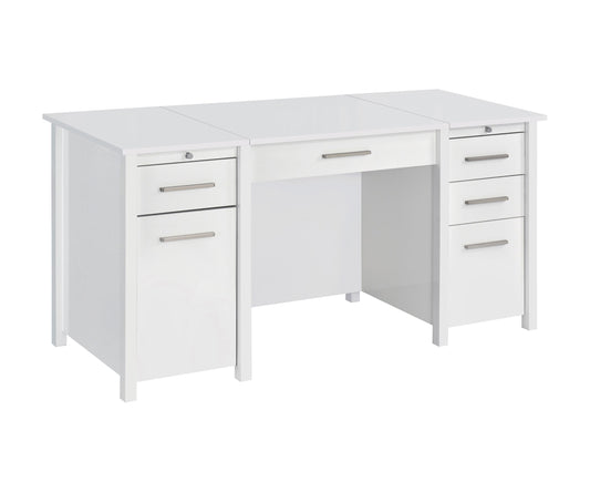 Dylan 4-drawer Lift Top Office Desk