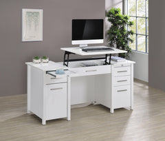 Dylan 4-drawer Lift Top Office Desk