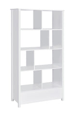 Dylan Rectangular 8-shelf Bookcase