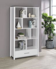 Dylan Rectangular 8-shelf Bookcase